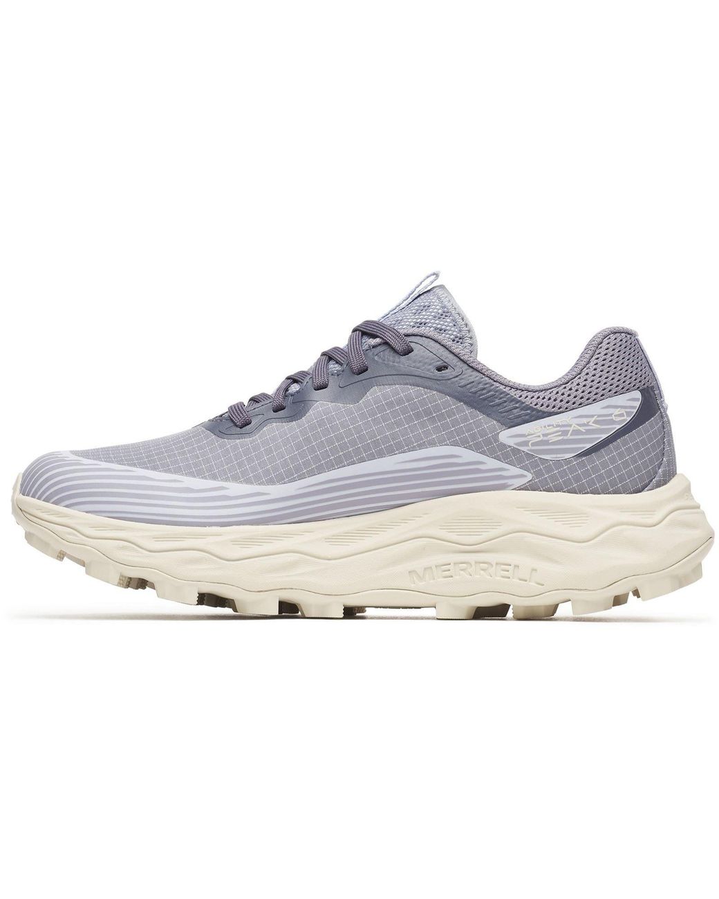 Merrell Blue Agility Peak 6 Gtx Runner Polyurethane Lost Lilac Trail Running Shoes