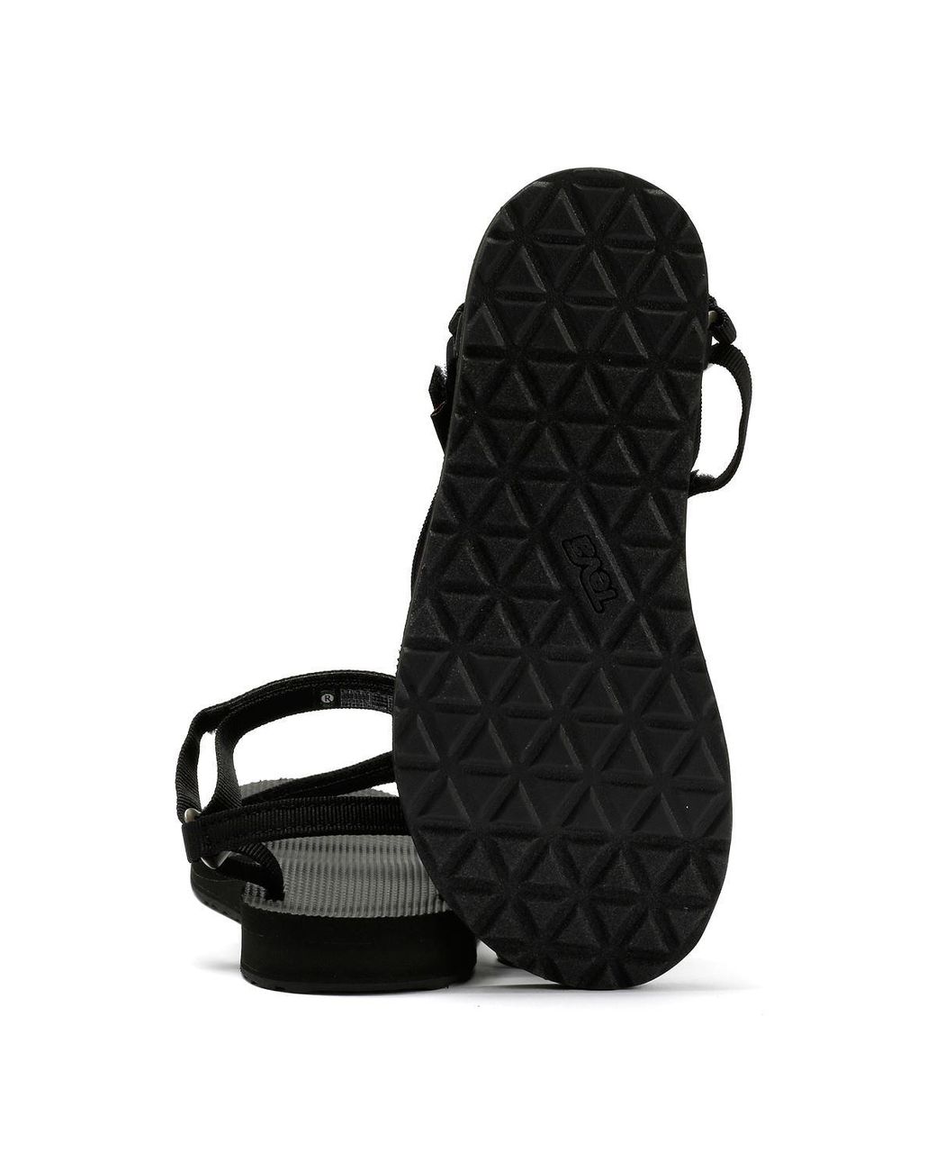 Teva Black Original Universal Slim Sandals