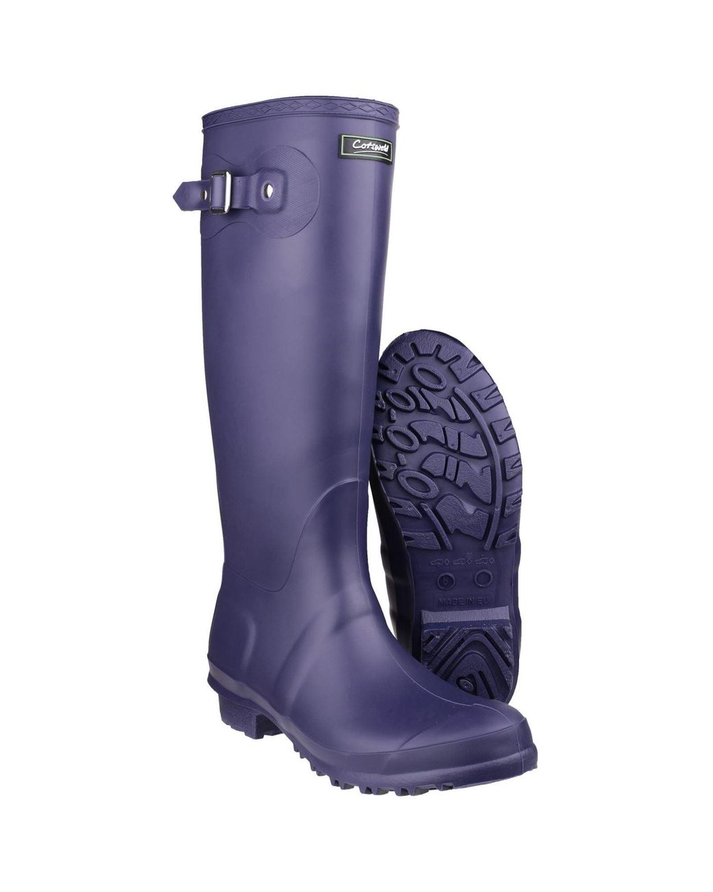 Cotswold Blue Sandringham Pvc Wellington Boots