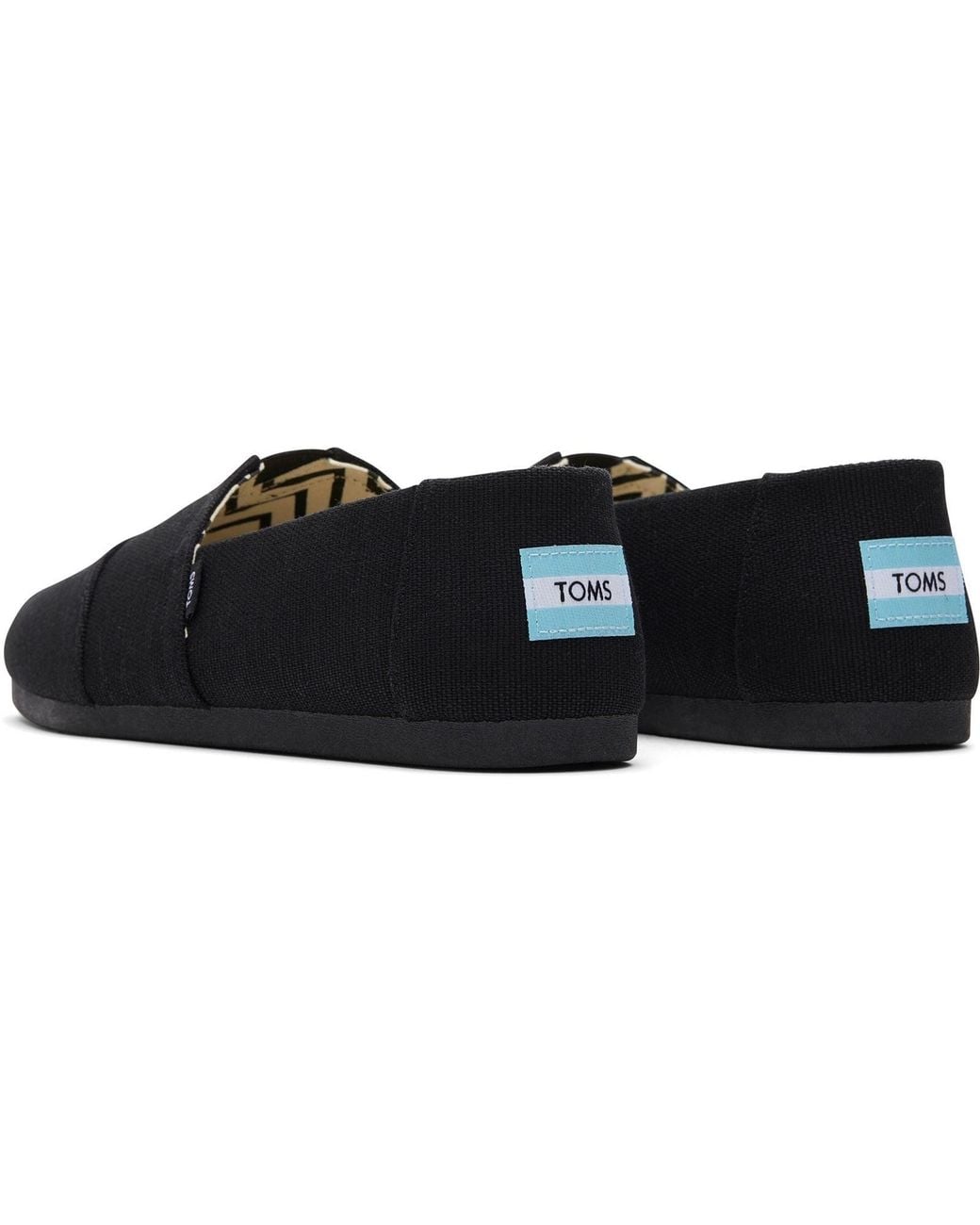 TOMS Blue Alpargata Cotton Sandals