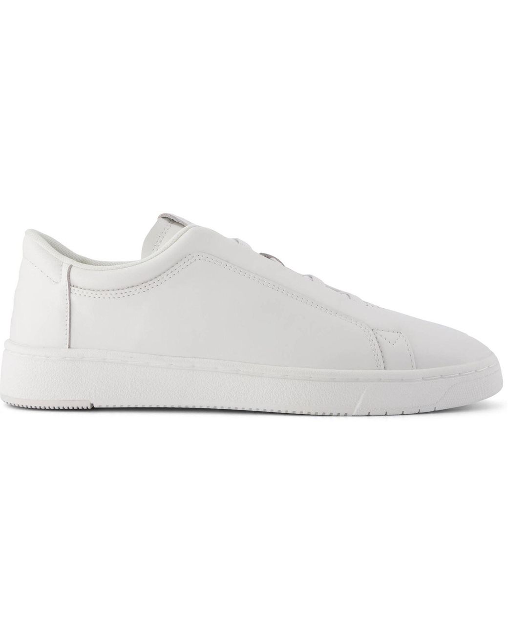TOMS White Trvl Lite Miles Leather Trainers for men
