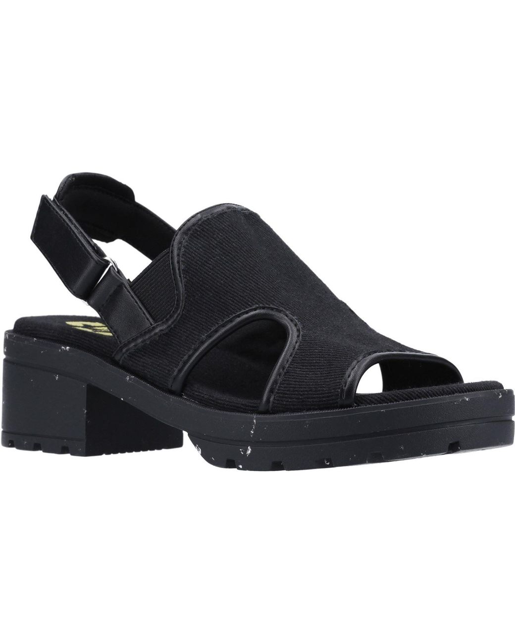 Rocket Dog Black Lilly Synthetic Heels