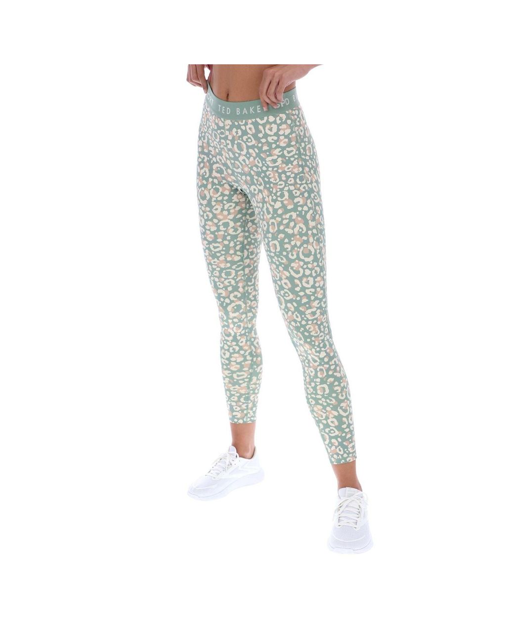 Ted Baker Green Apple Tbwls2636 Polyester Sports Leggings