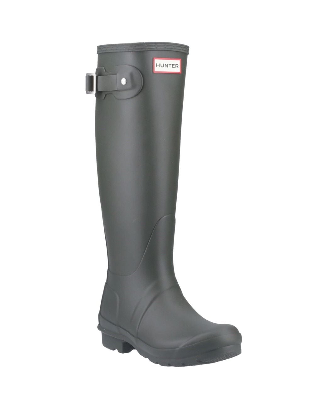 Hunter Gray Original Tall Rubber Wellington Boots