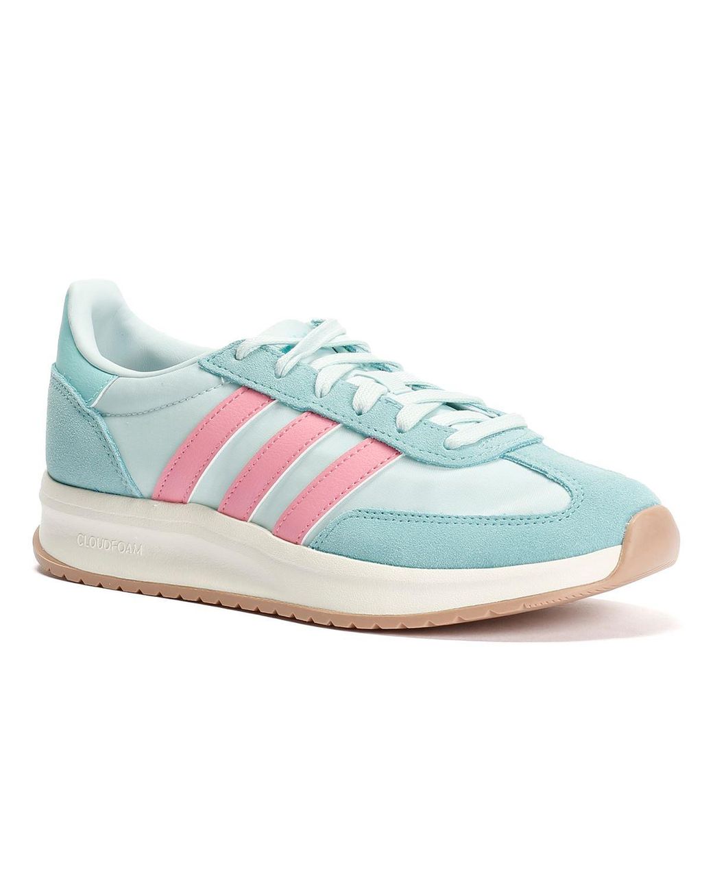 Adidas Blue Run 70S 2.0 Leather Halo Mint Trainers