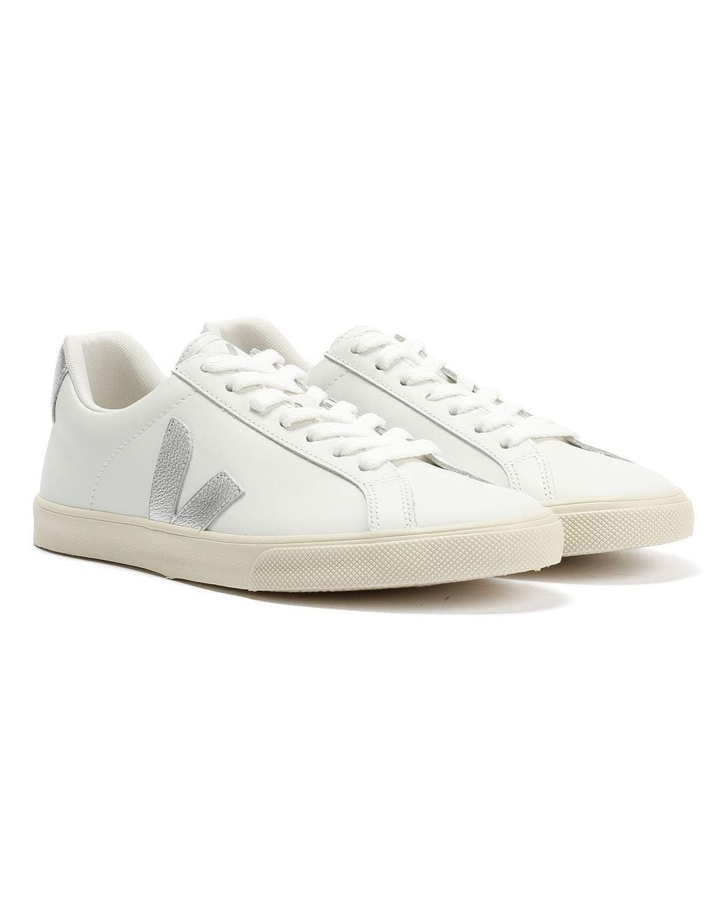 Veja White Esplar Leather Extra/ Trainers