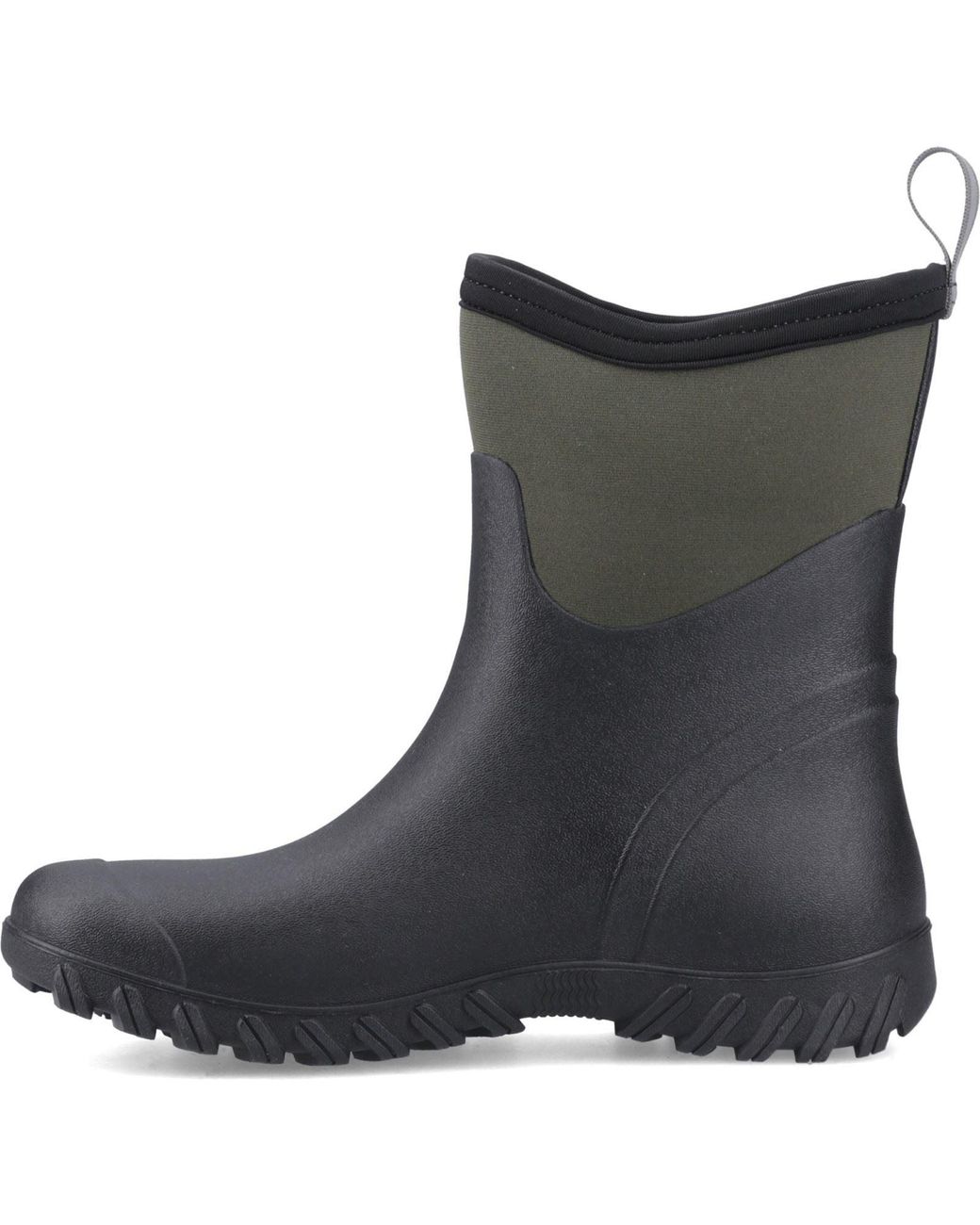 Cotswold Gray Winfield Short Rubber Wellington Boots for men