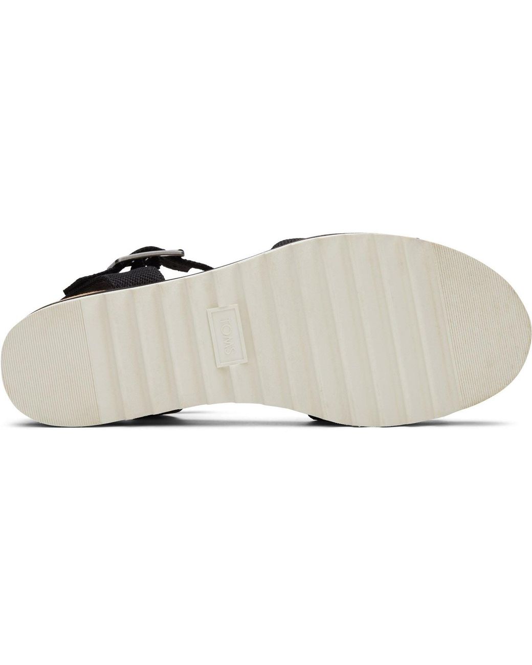 TOMS Black Diana Wedges