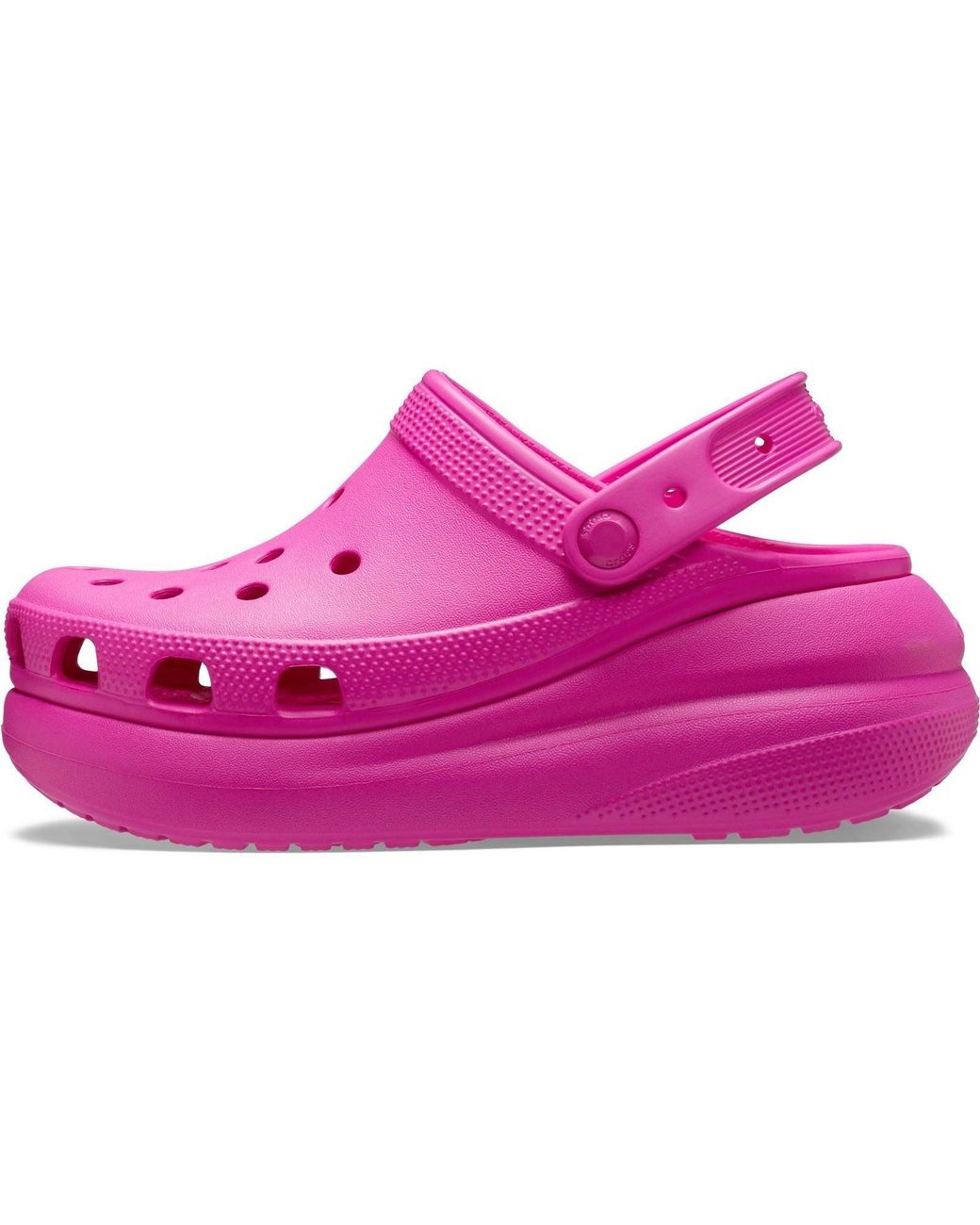CROCSTM Pink Classic Crush Eva Juice Clogs