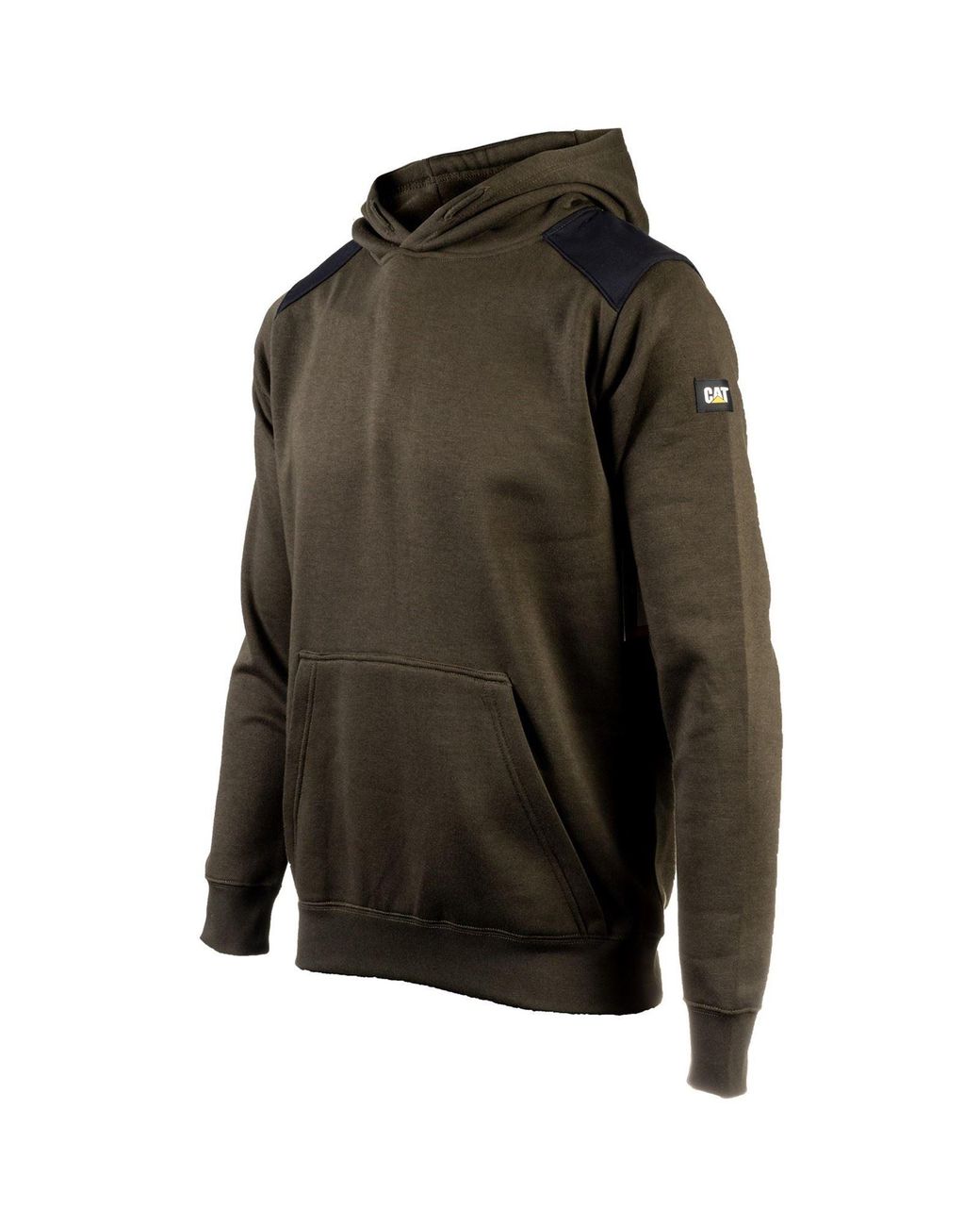 Caterpillar Green Essentials Synthetic Hooded Sweatshirt for men