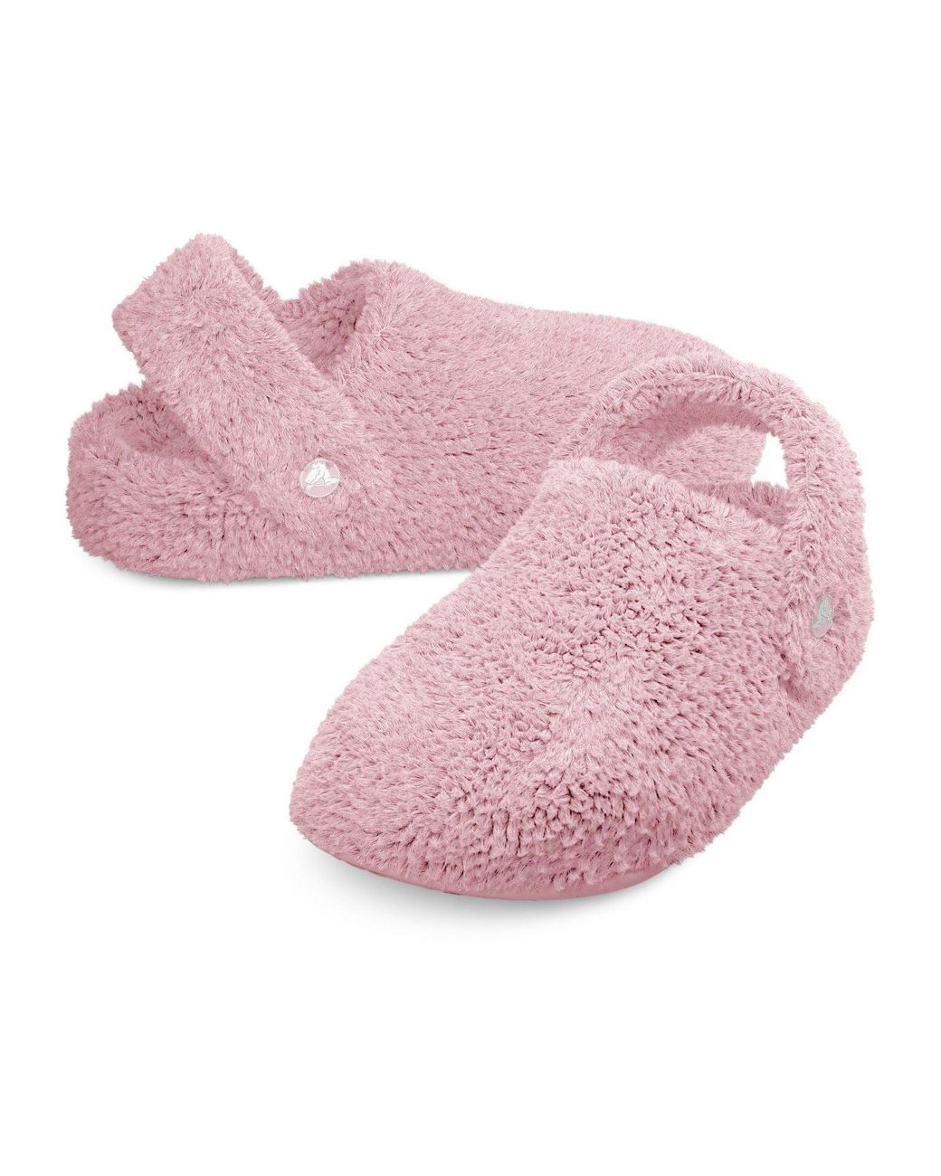 CROCSTM Pink Classic Cozzzy Polyester Girl's Milk Slippers