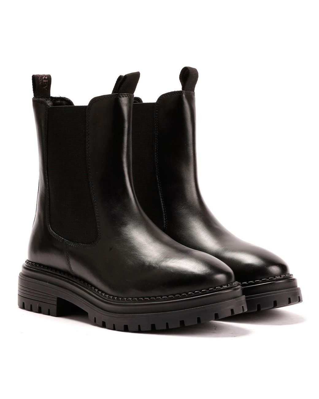 Osprey Blue The Hampton Chelsea Leather /Merlot Boots