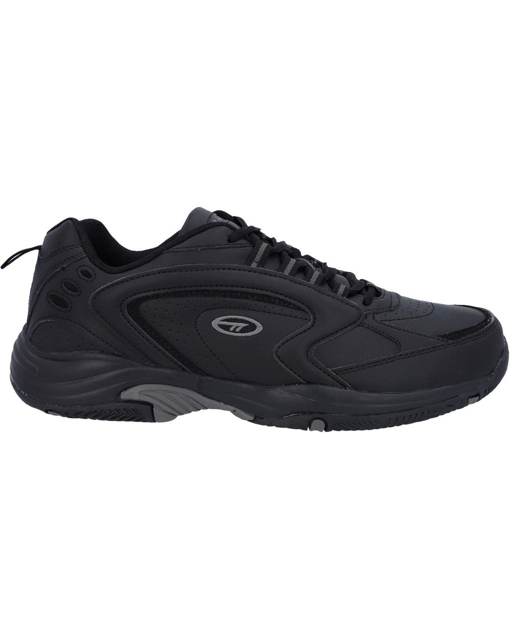 Hi-tec Black Blast Lite Wide Synthetic Trainers for men