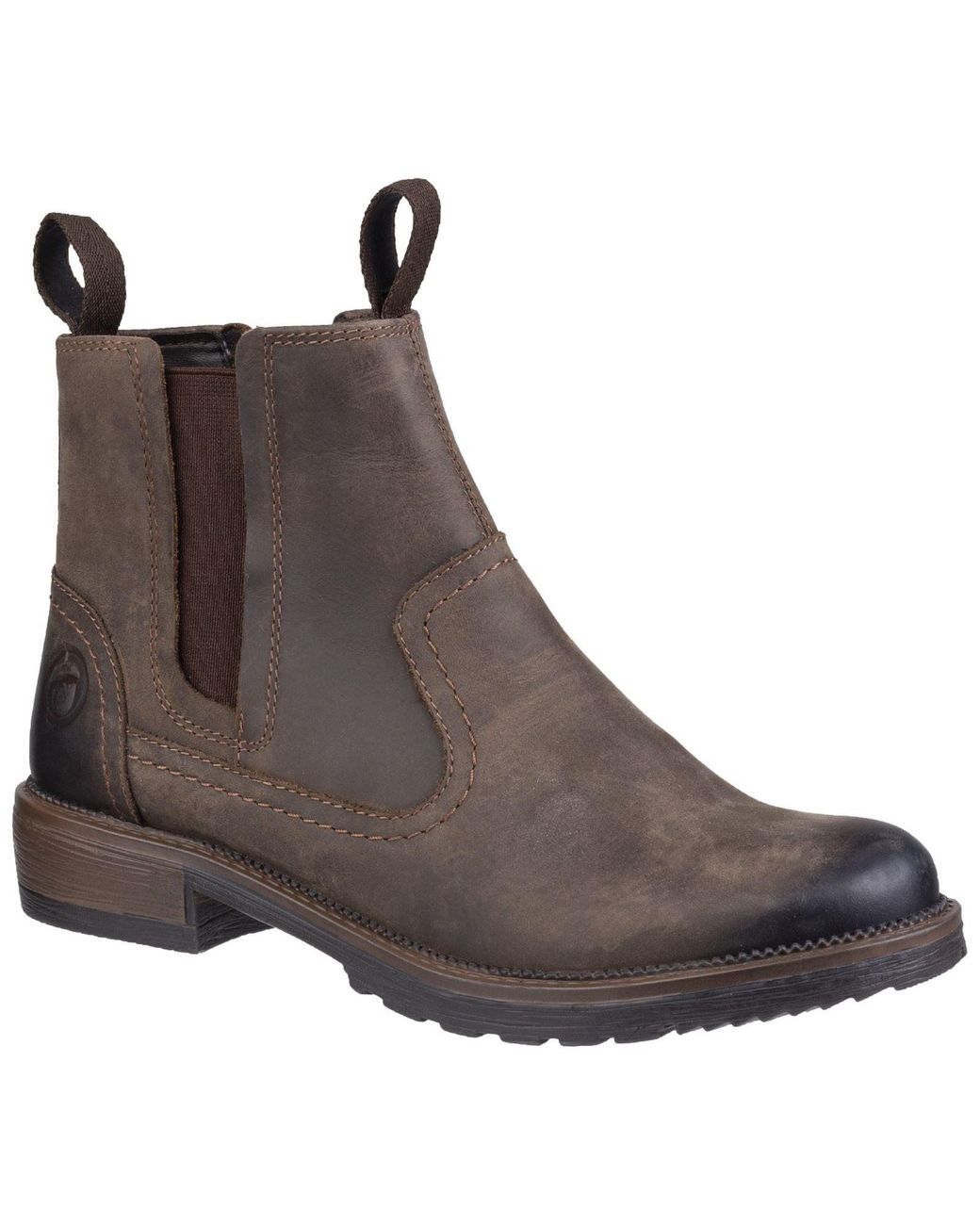 Cotswold Brown Laverton Leather Boots