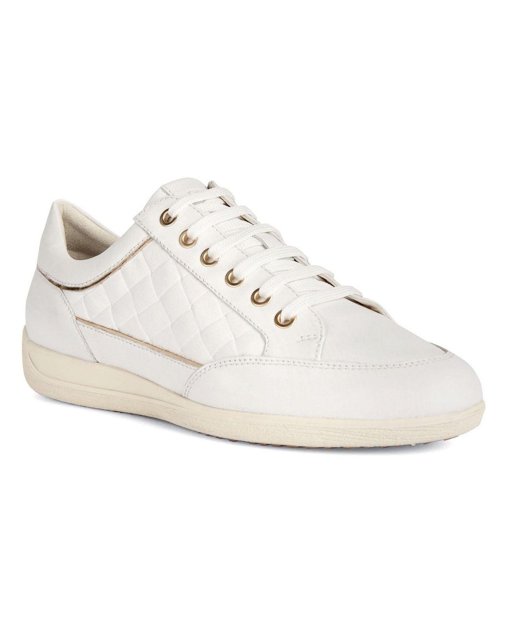 Geox White D Myria A Trainers