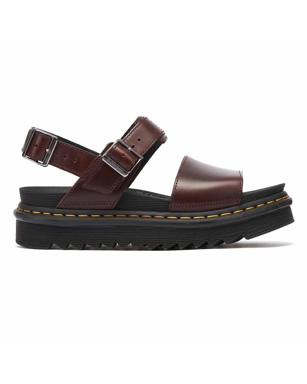 Dr. Martens Voss Sling Back Sandals in Brown Lyst UK