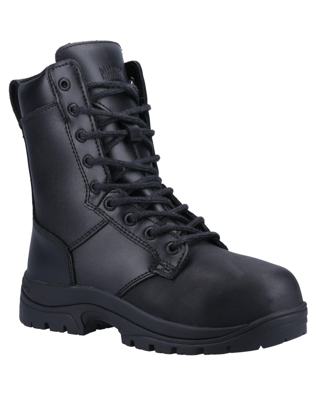 Magnum Black Elite Shield Met Leather Safety Boots