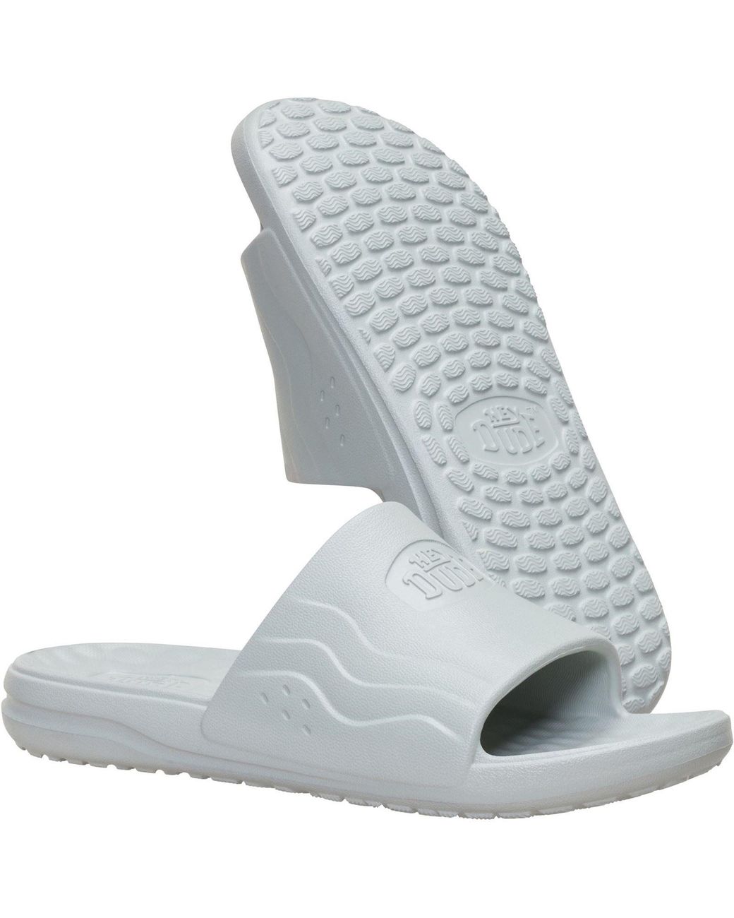 HeyDude Gray Wave Eva Slides for men