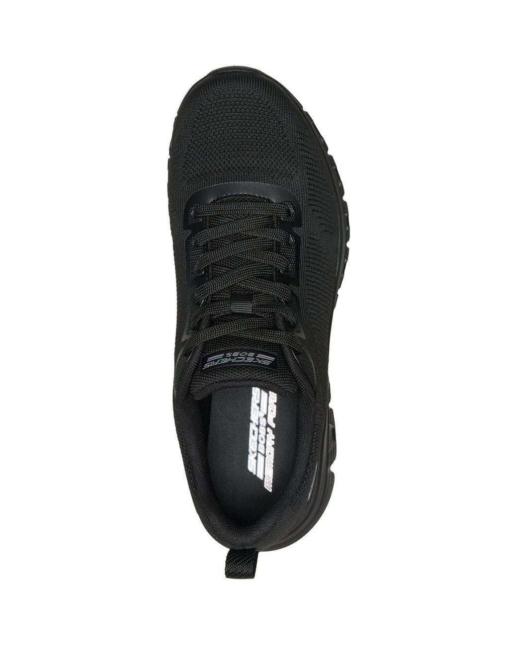 Skechers Black Bobs B Lite Textile Trainers for men