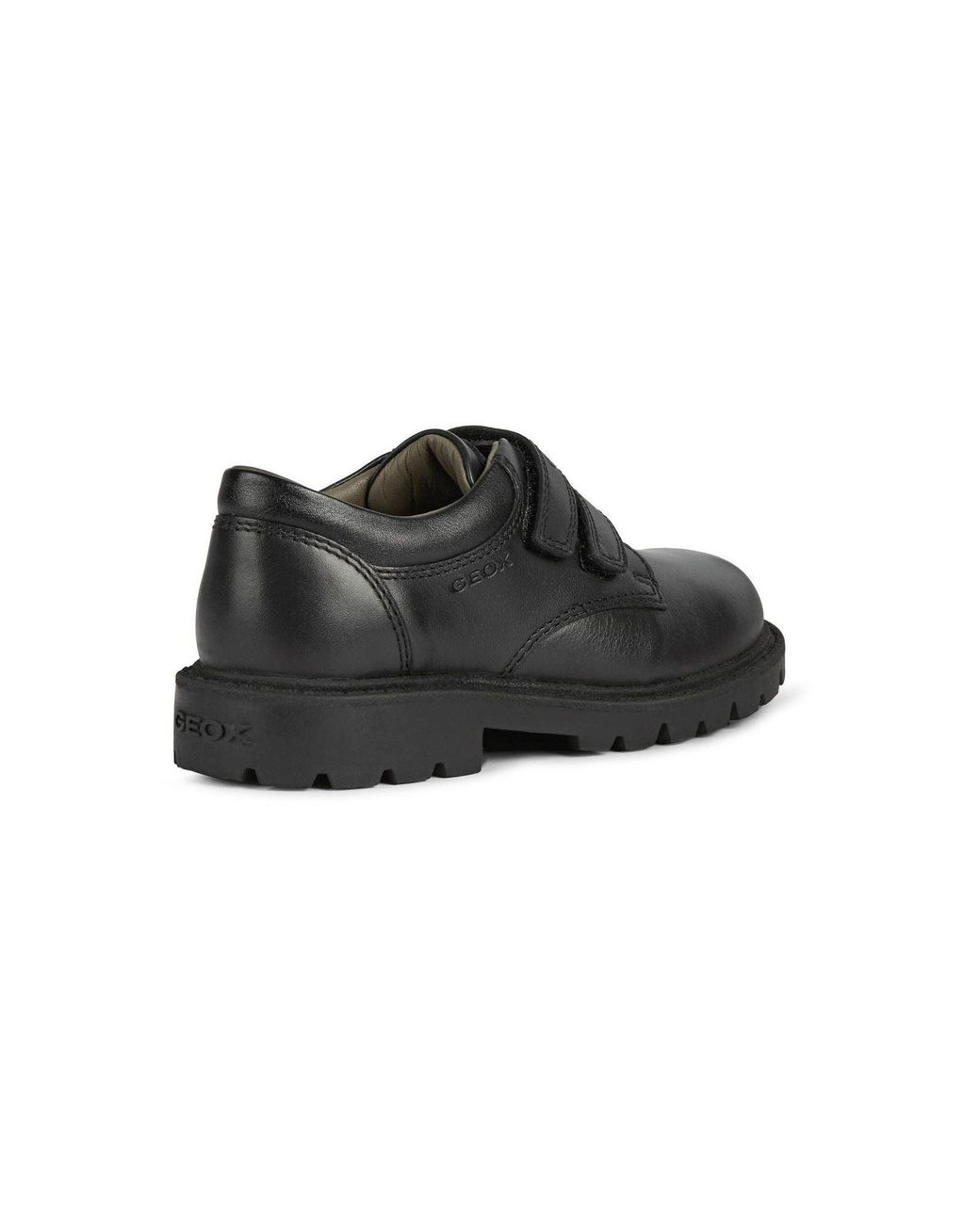 Geox Black Shaylax Leather Shoes