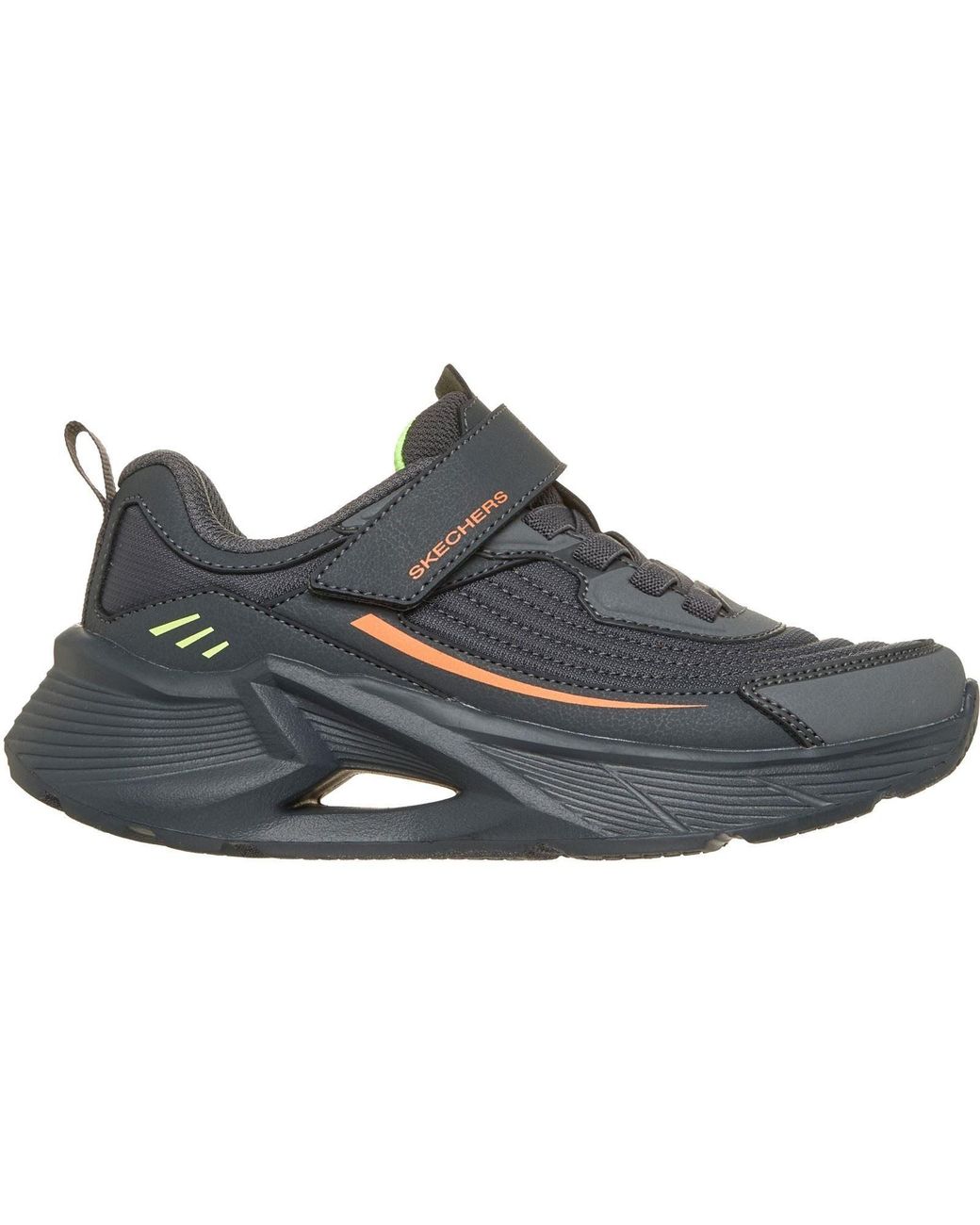 Skechers Black Tidal-Tech Stream Rush Textile Boy's/ Trainers for men