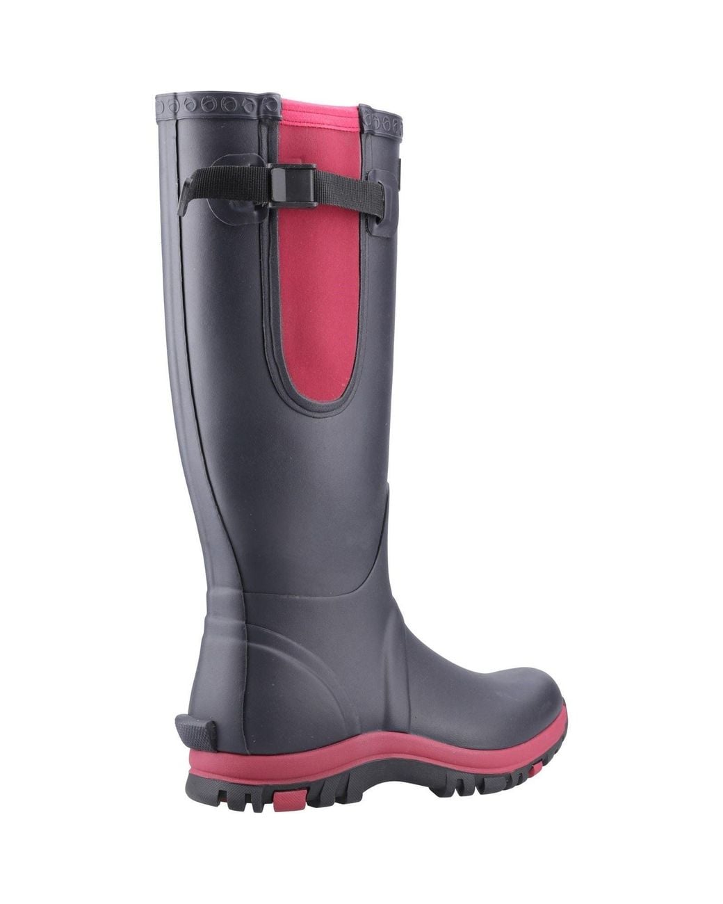 Cotswold Purple Milton Rubber Wellington Boots