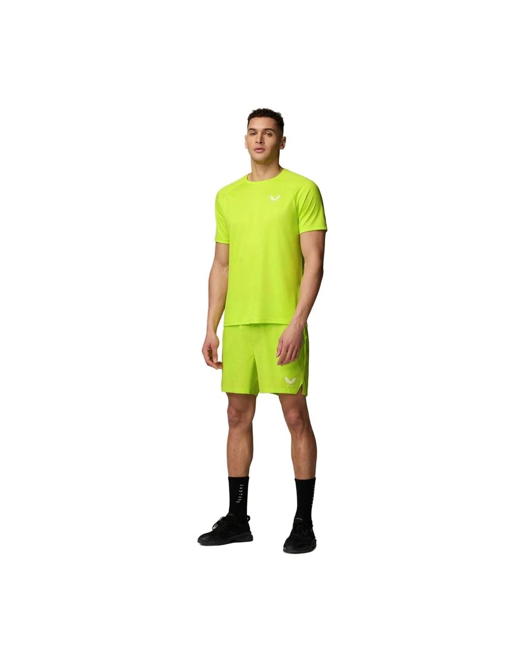 Castore Green Adapt T-Shirt Polyester Activewear T-Shirts for men