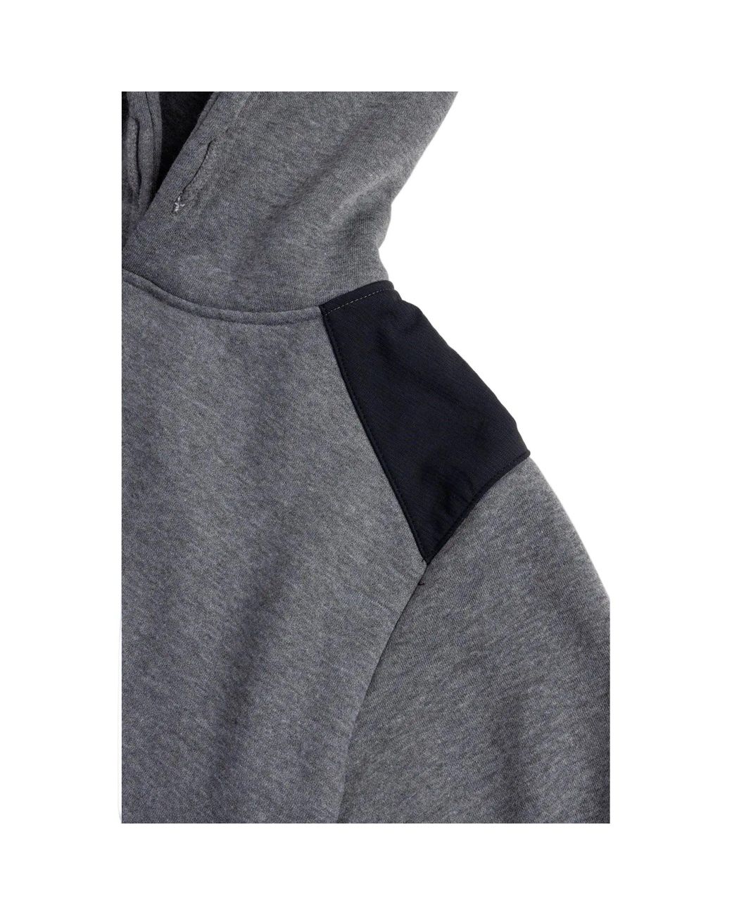Caterpillar Gray Essentials Synthetic Hoodie for men