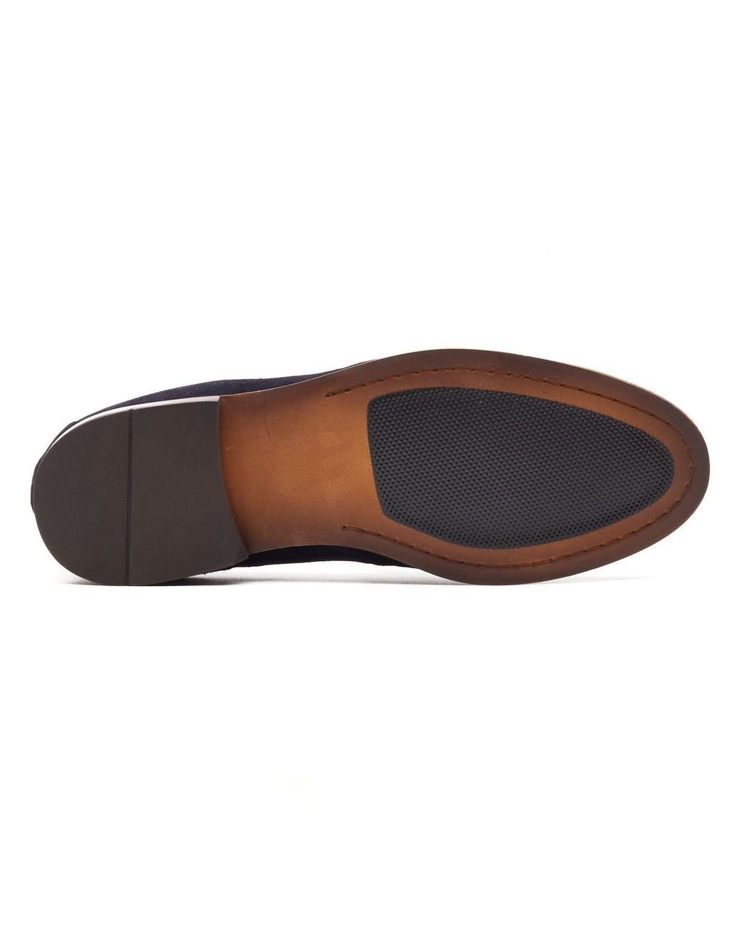 Base London Blue Slate Loafer Leather Loafers for men