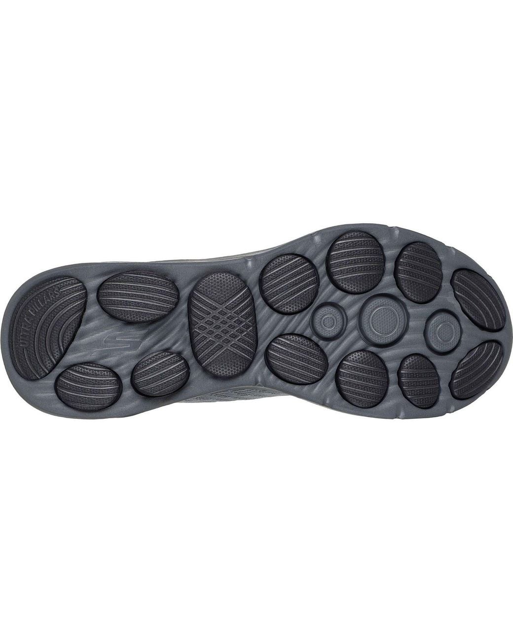 Skechers Gray Go Walk 8 Day Textile Standard Trainers for men