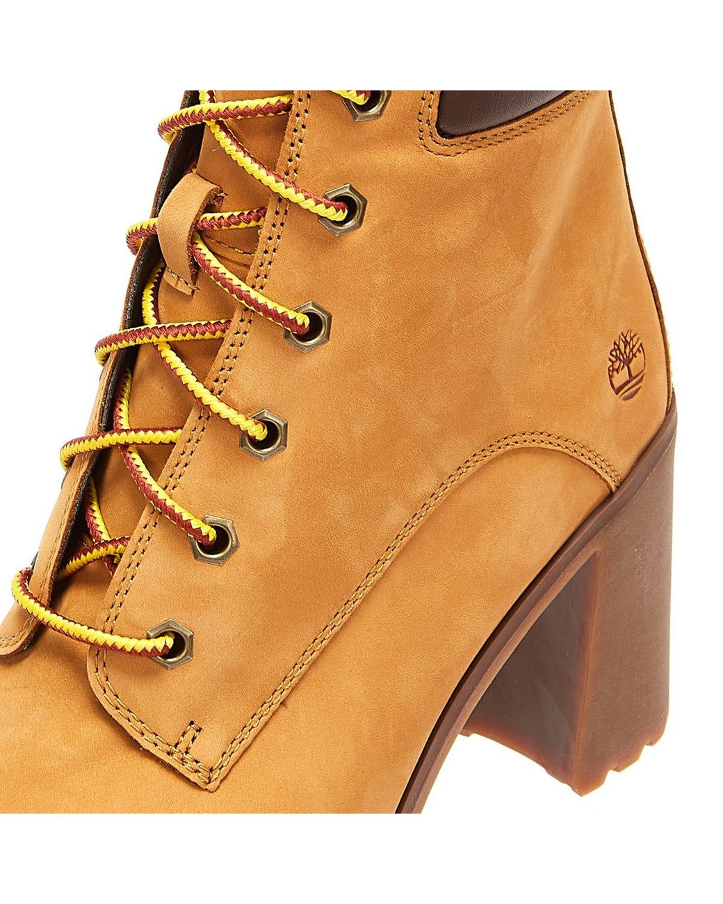 allington 6 inch boot for women in yellow