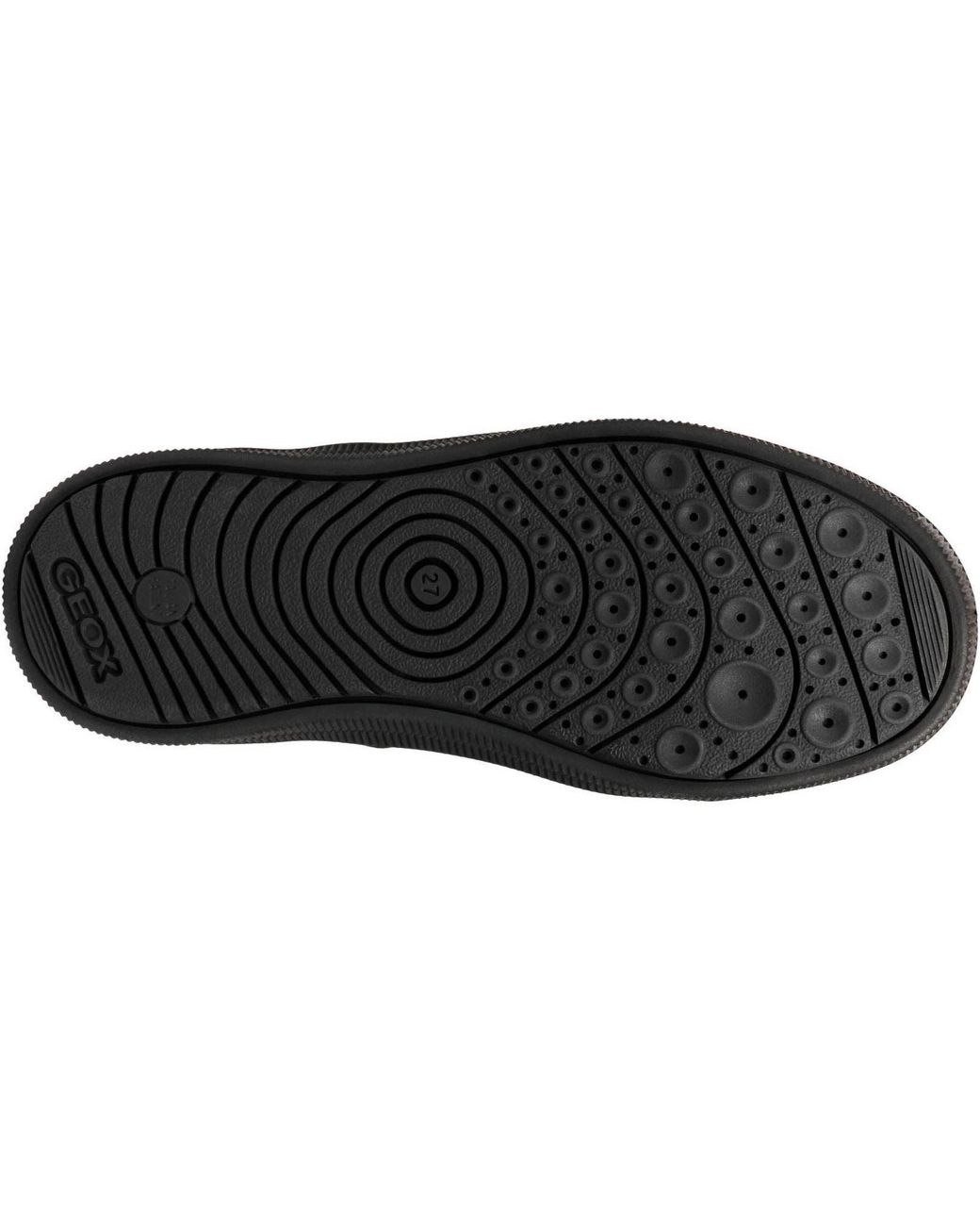 Geox Black J Arzach B. D Leather Trainers