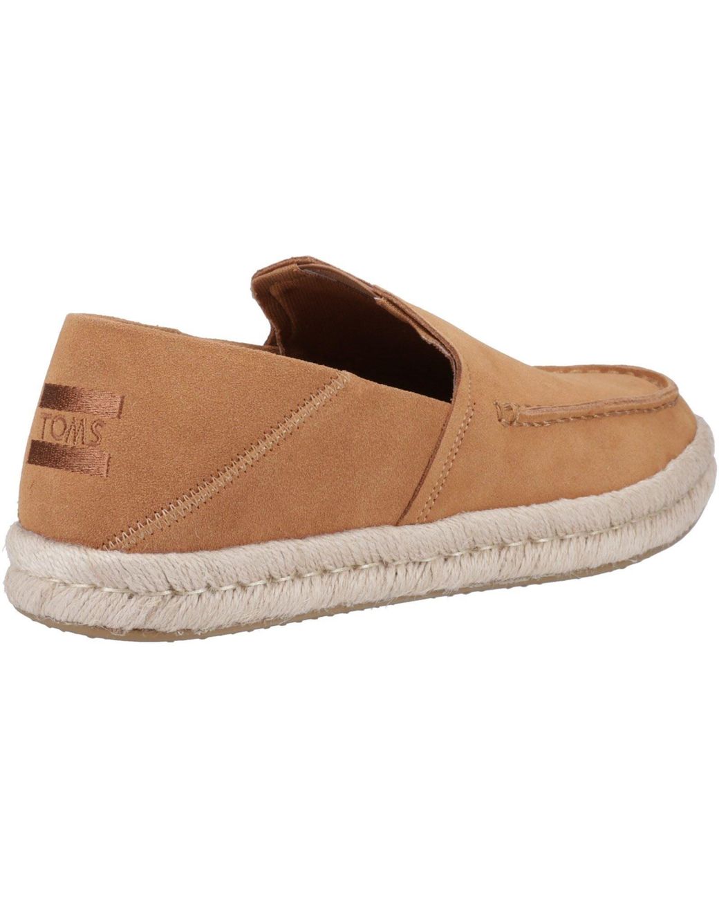 TOMS Brown Alonso 100% Cow Espadrilles for men
