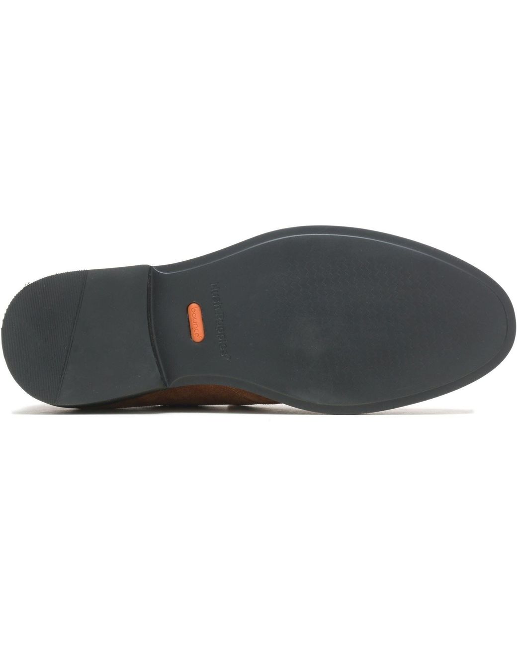 Hush Puppies Brown Earl Slip On Suede Chestnut Loafers for men