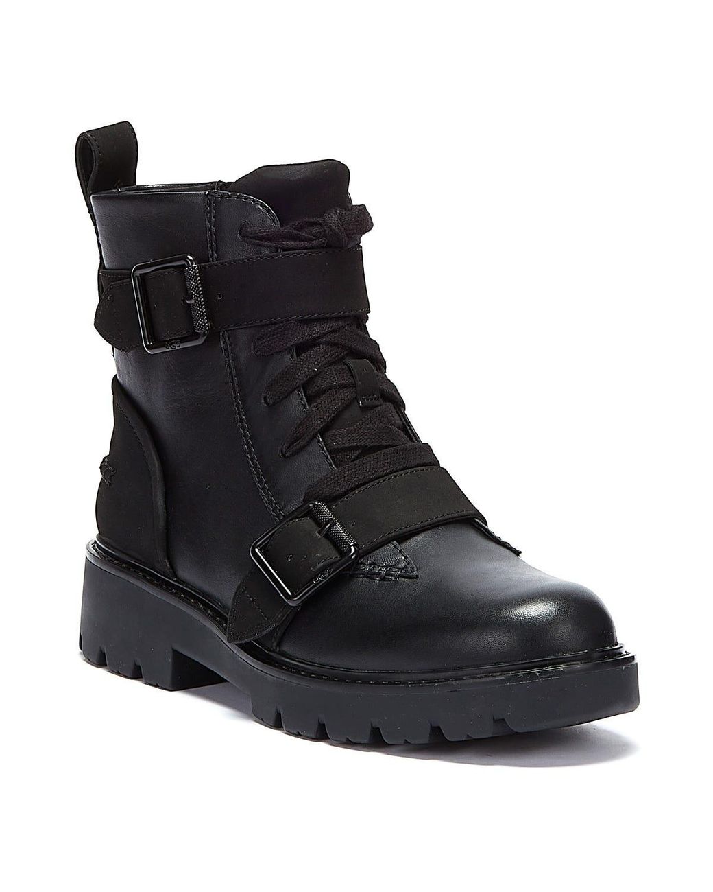 UGG Leather Noe in Black - Save 90% | Lyst UK