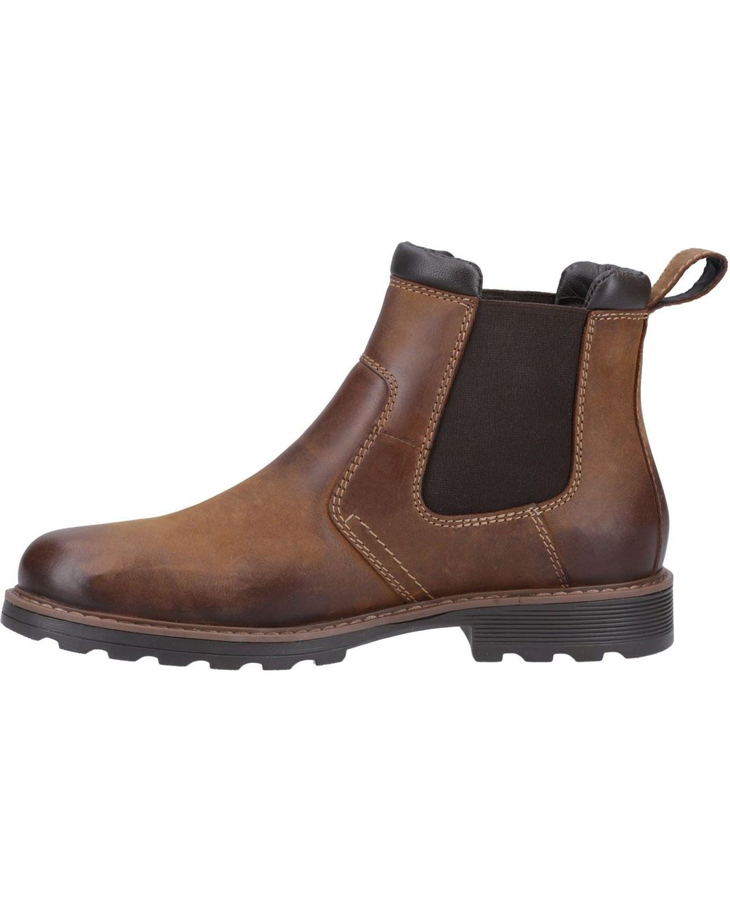 Cotswold Brown Leafield Leather Boots for men