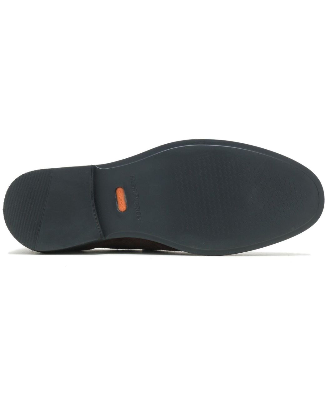 Hush Puppies Brown Earl Slip On Suede Loafers for men