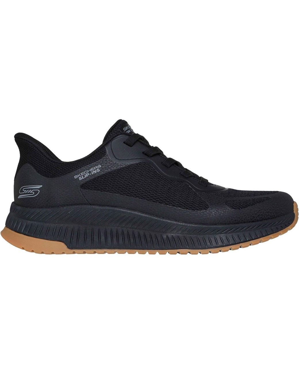 Skechers Blue Extra Wide Width Hands Free Slipins Bobs Sport Squad 4 Sneaker for men