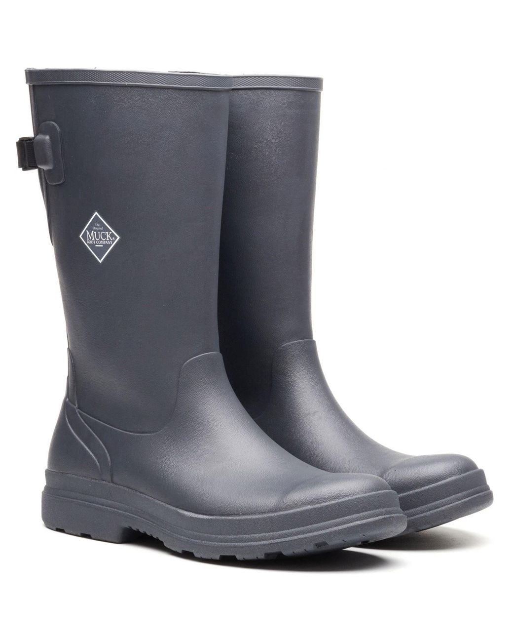 Muck Boot Black Rainscape Tall Rubber Wellington Boots for men