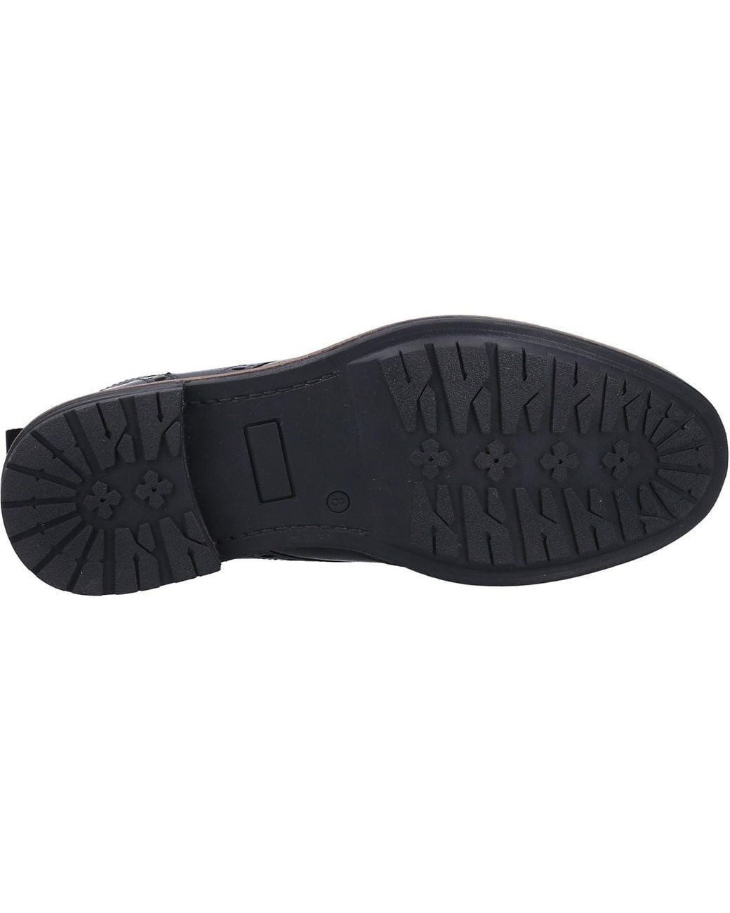Hush Puppies Black Justin Chelsea Leather Boots for men