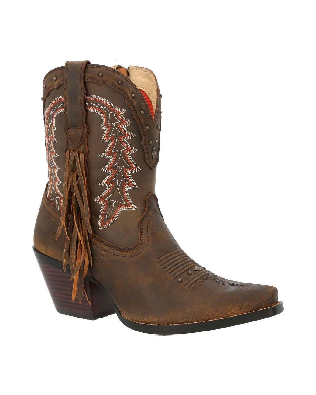 Durango Brown Crush Leather Pecan Boots