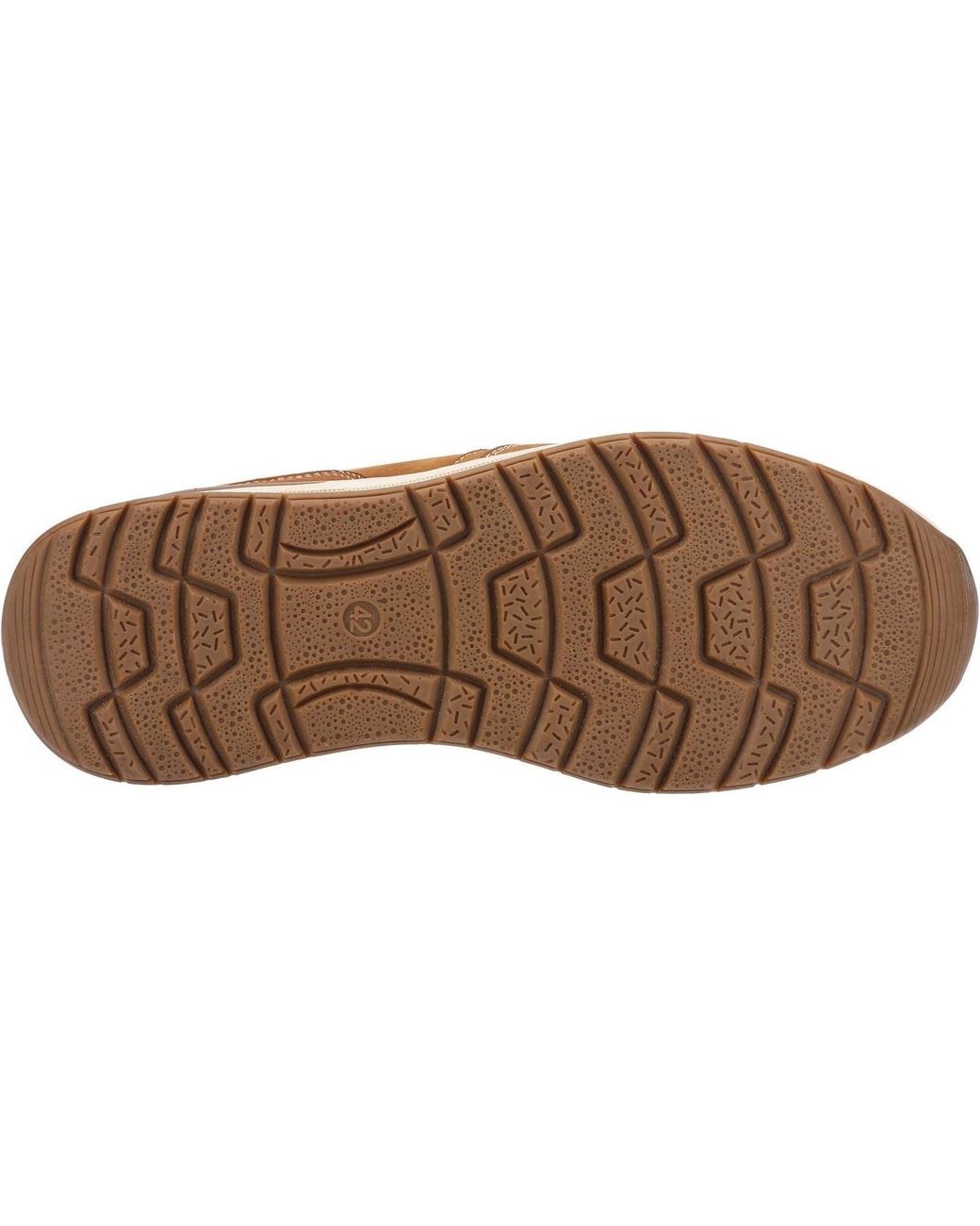 Hush Puppies Brown Cole Leather Loafers for men