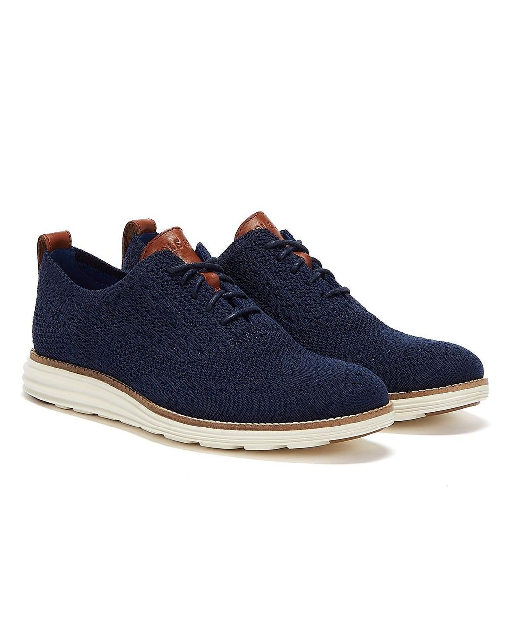 Stitchlite Wingtip Oxford Navy 