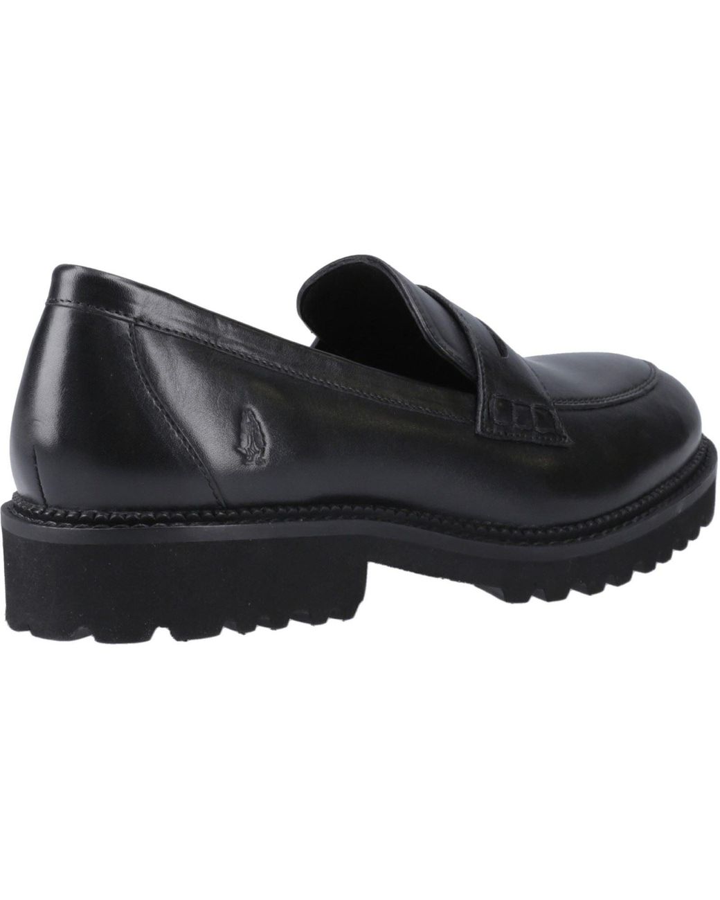 Hush Puppies Black Grazia Leather Girls's Loafers