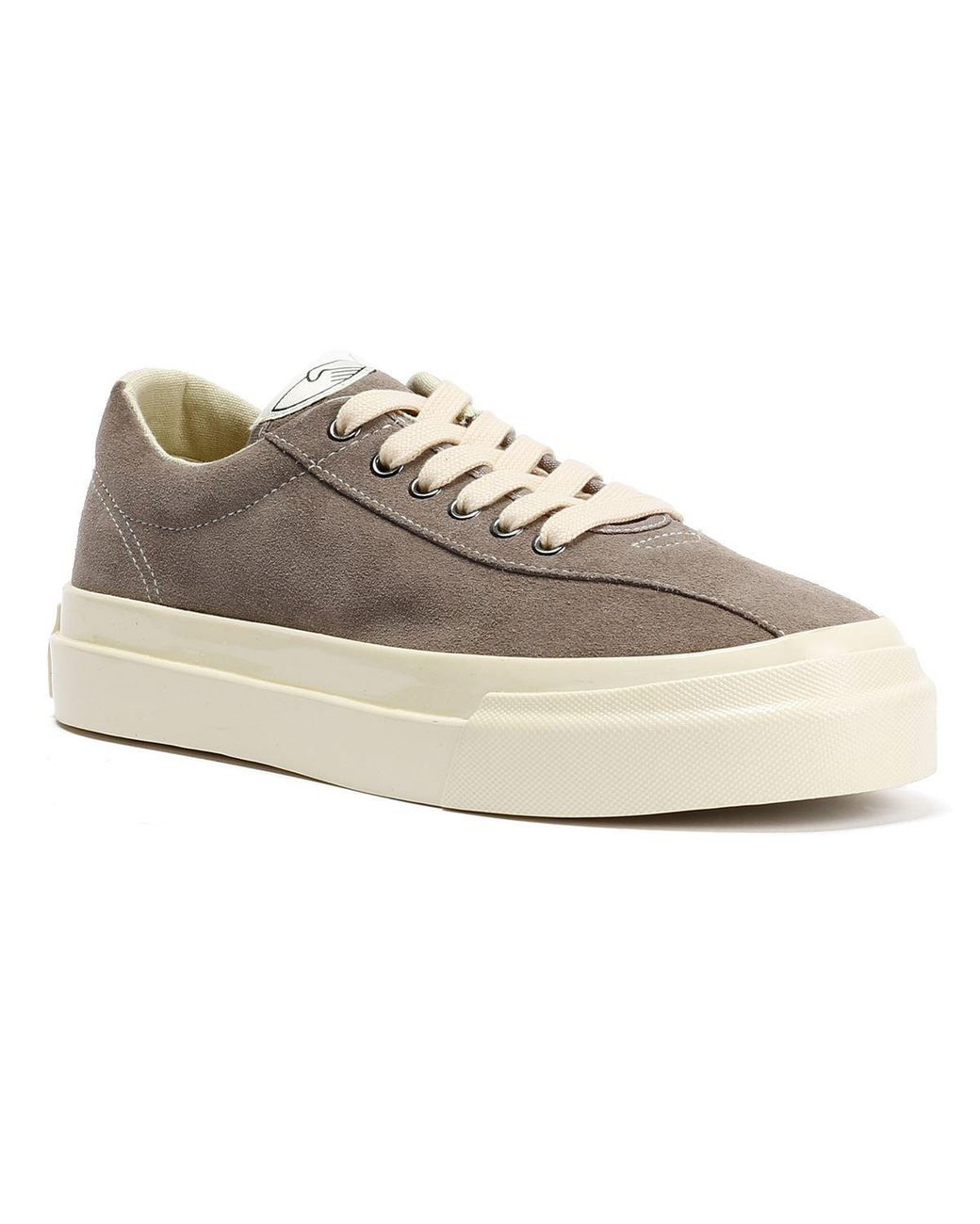 Stepney Workers Club Gray Dellow L Suede Trainers