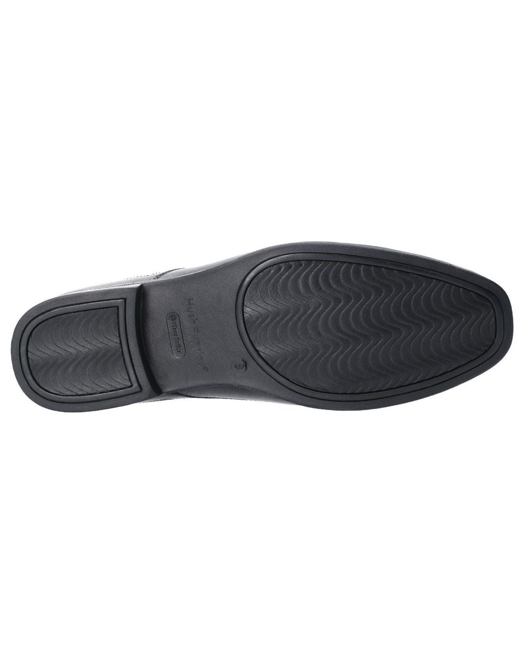 Hush Puppies Blue Billy Leather Slip-On Shoes for men