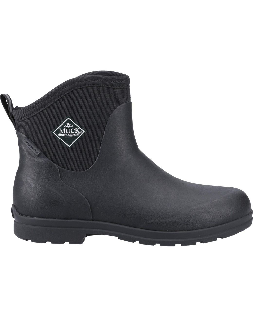 Muck Boot Black Originals Excursion Rubber Wellington Boots