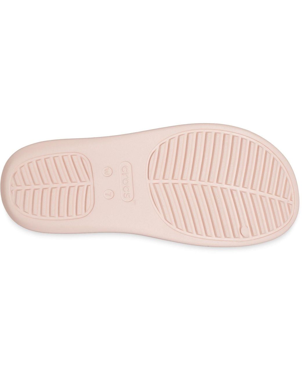 CROCSTM Pink Getaway Platform H-Strap Synthetic Quartz Sandals