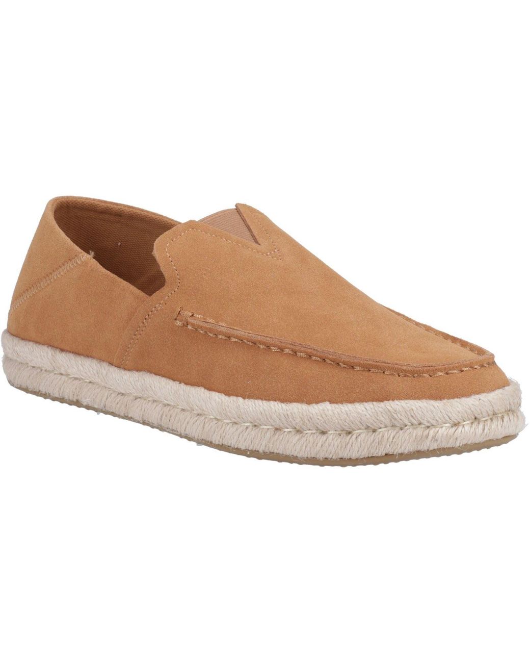 TOMS Brown Alonso 100% Cow Espadrilles for men