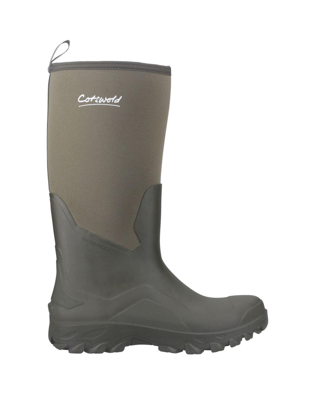 Cotswold Gray Nailsworth Rubber Wellington Boots